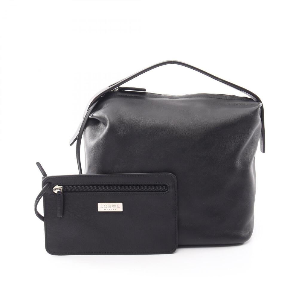 Loewe Handbag Leather Black